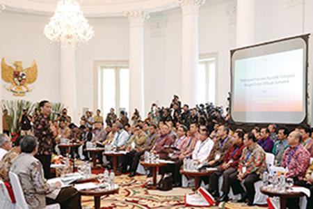 Presiden   Minta Penyerapan Anggaran di Atas 90%